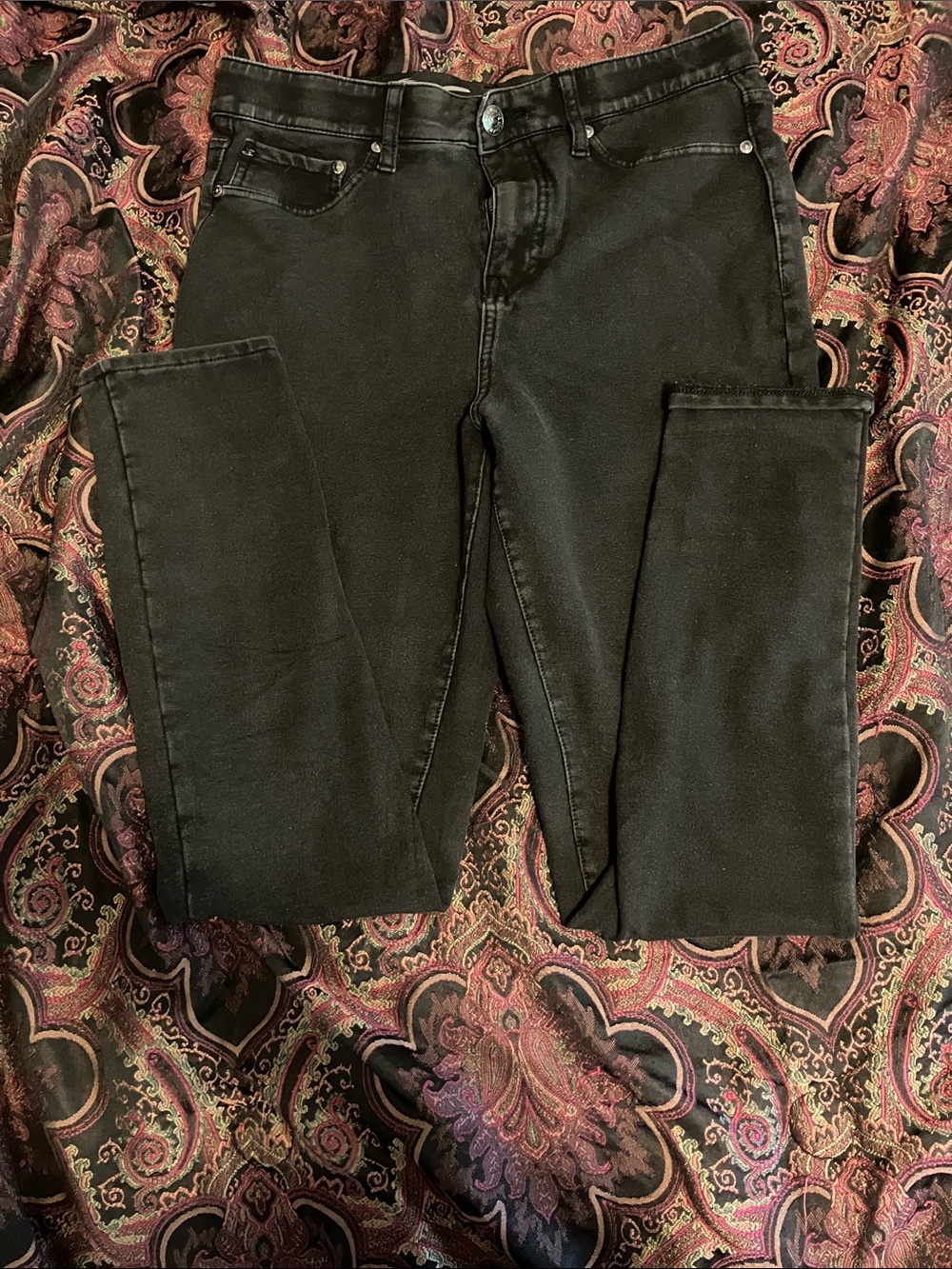 Seven7 Black Skinny Jeans